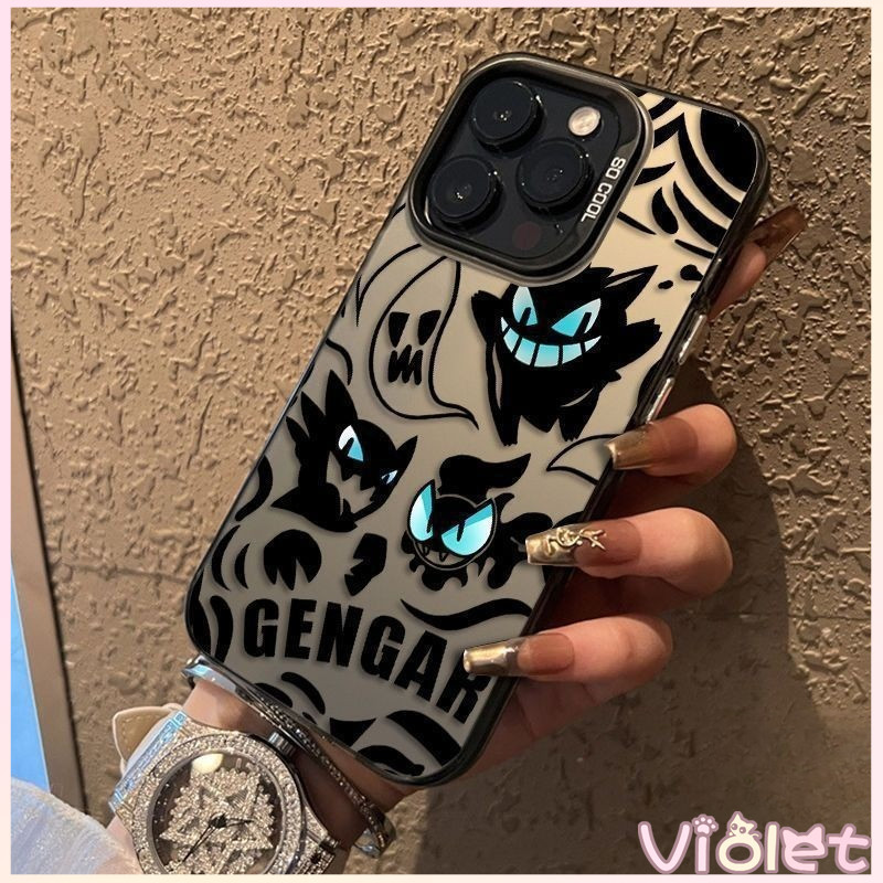 💥Violet💥 เคสโทรศัพท์มือถือ Gengar ใหม่สุดเก๋และทันสมัย ไอโฟน11 For iPhone12 13 14 15 16 Pro MAX X XS XR XS 6 7 8Plus