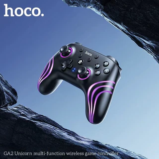 HOCO GA2 จอยเกมไร้สาย รองรับ PC / Nintendo Switch 1-2 ระบบสั่น Turbo Mode Wireless Game controller hc6