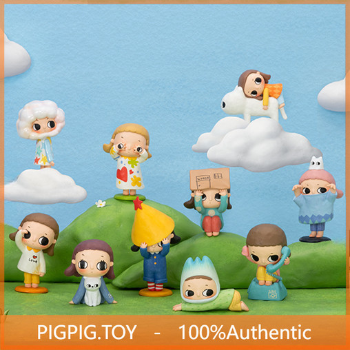 POPMART Nyota Nyota Soft Life Series การตกแต่งกล่องปริศนา