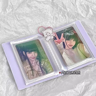 Ins Mikko อัลบั้มใส่การ์ด รูปไอดอลน่ารัก ขนาดเล็ก 3 นิ้ว 3inch 2R Photocard Album Card Holder