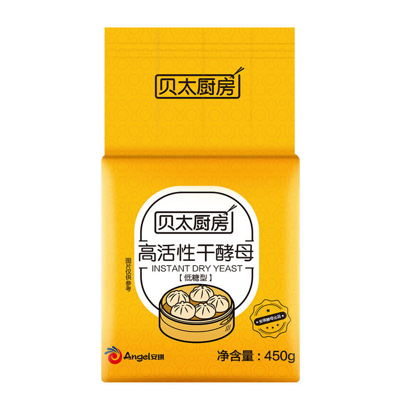 安琪贝太厨房酵母g低糖型酵母粉商用发面做包子馒头专用发孝粉Angelibetai kitchen yeast g low sugar type yeast powder20250828