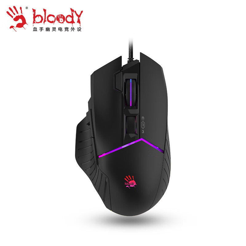 Shuangfeiyan (A4TECH) W95Max เมาส์สําหรับเล่นเกมการเขียนโปรแกรมมาโครแบบมีสาย โน้ตบุ๊ค คอมพิวเตอร์ตั้