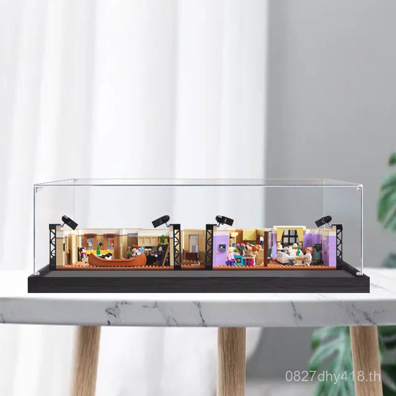 กล่องแสดงรูป Old Friends Note Box โปร่งใส Lego ป้องกันฝุ่นกล่องเก็บอะคริลิค 10292 เหมาะสําหรับ Apart