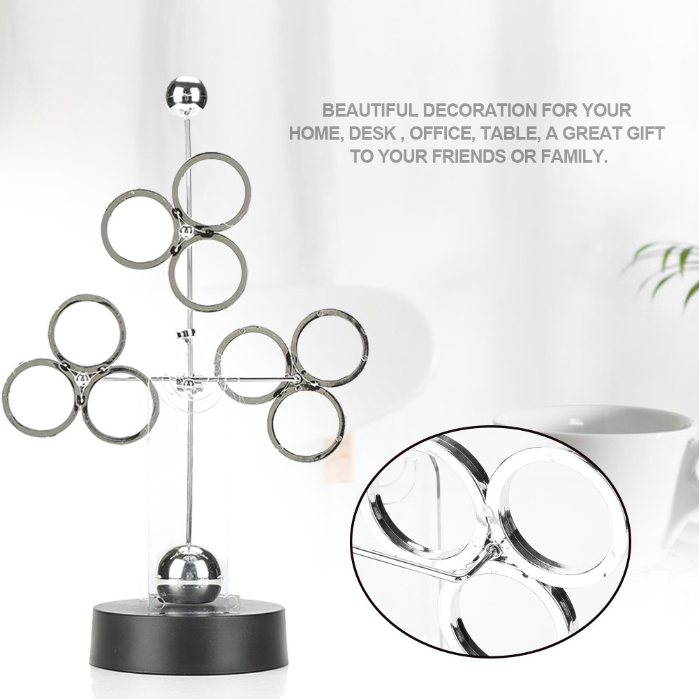 Mabao-my Creative Electronic Perpetual Motion Revolving Celestial Model Art Craft ของเล่นตกแต่งโต๊ะ