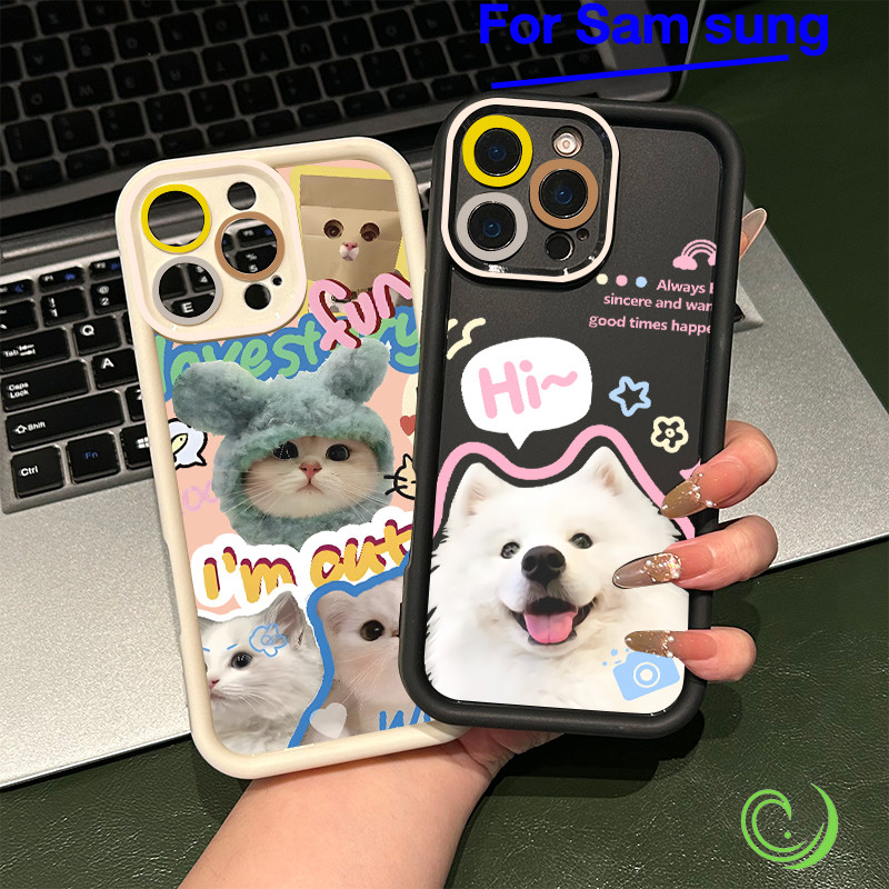 สำหรับ Samsung เคสซัมซุง A54 ลูกแมวน่ารัก A55 A23 A05s A02s A15 A25 A12 A03 A02s A05 A06 A14 M12 A30s A04s A50 A50