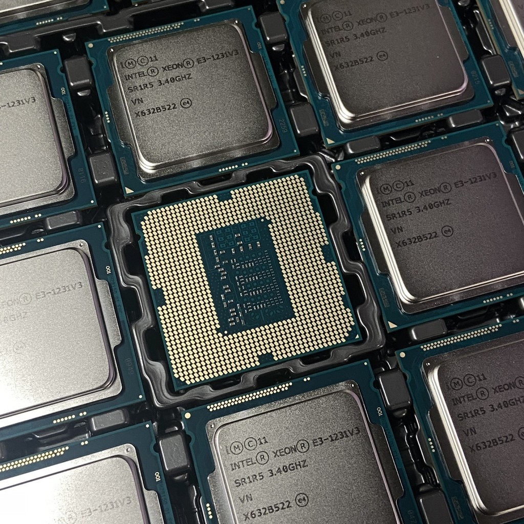 INTEL INTEL E3-231 V3 CPU 1150 เข็มรุ่นอย่างเป็นทางการ E3 คุณภาพการศึกษาขั้นเทพรับประกัน 1 ปี