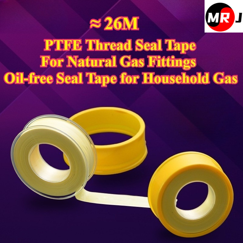 [นาย-เฮ้] เทปซีลเกลียว ptfe สําหรับอุปกรณ์แก๊สธรรมชาติ, เทปซีลไร้น้ํามันสําหรับแก๊สในครัวเรือน, เทปซีลเกลียว ptfe สําหรับการเชื่อมต่อด้ายท่อ