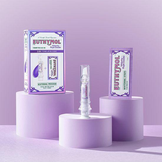 Euthymol Whitening Purple Booster & Patch 3P + Kuromi KeyRing