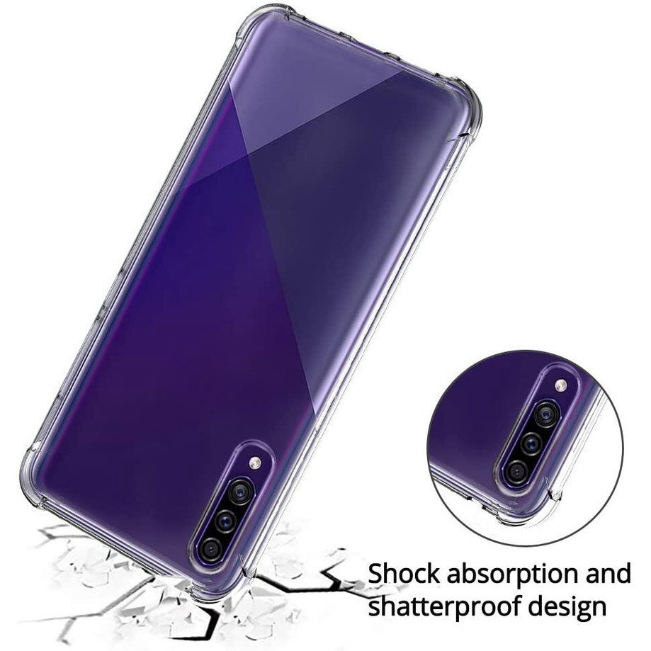 Case For Samsung Galaxy A17/A07/S25FE/A16/A06/A56/A36/A55/A50/A50S/A30S เคสKingkong เคสใสกันกระแทก ขอบนิ่มหลังแข็ง - รูปที่ 2