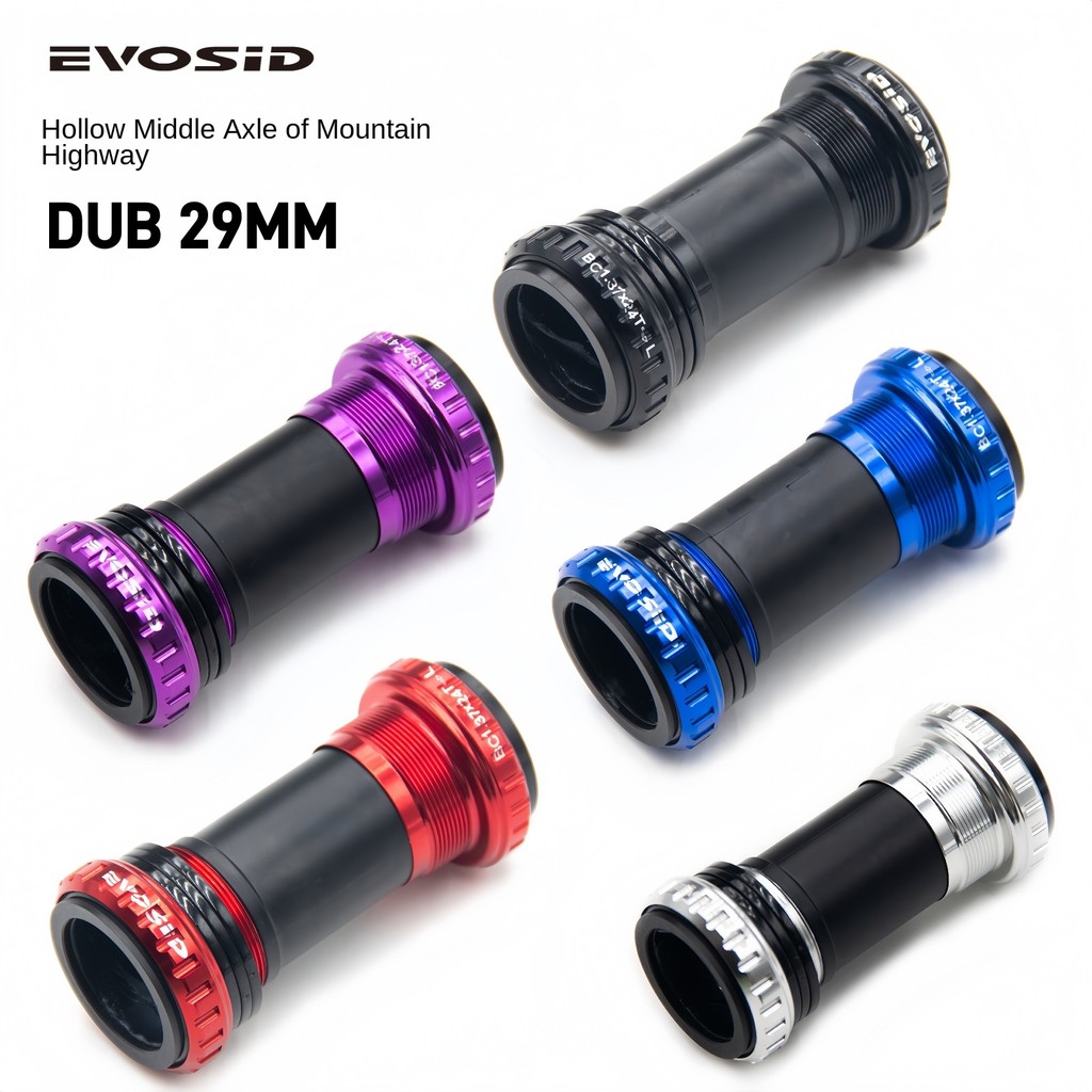 EVOSID DUB แบริ่งเพลา ขนาด 29 มม. ใช้งานกับจักรยานเสือภูเขา เพลา 68-73 มม.