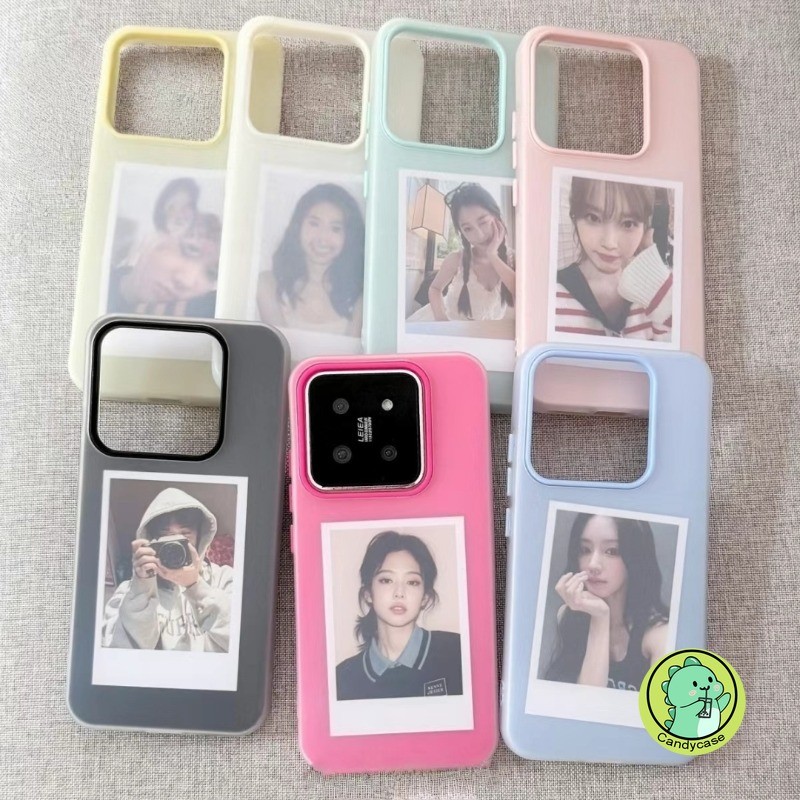 น่ารัก 8 สี Mezzanine Photo Holding สําหรับ OPPO Reno 14F 14 13 13F 12 12F 11 11F Pro 5G 4G ปกหลัง 2
