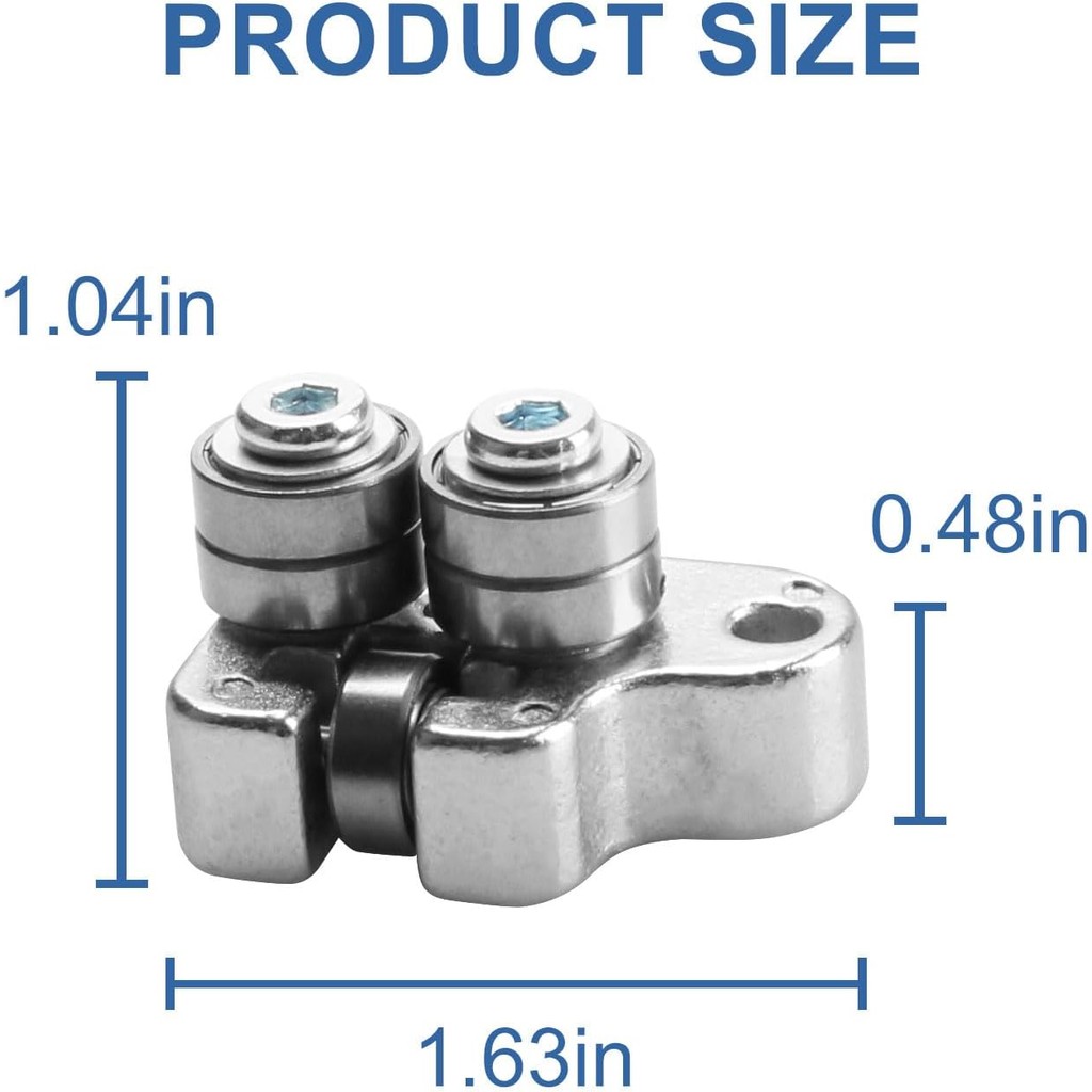 42-28-0395 ชุดลูกกลิ้งคู่มือด้านหน้าสําหรับการใช้ Deep Cut Band Saw 6230N, 6236N, 6238N, 6232-6n, 62
