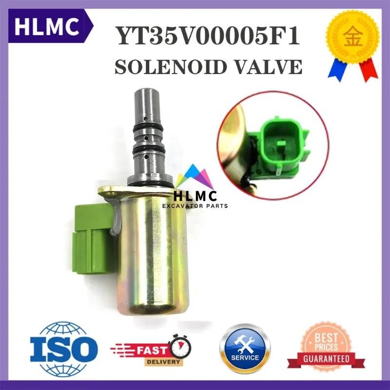 YT35V00005F1 ใหม่สีเขียวปลั๊กความปลอดภัยวาล์ว SK70UR SK70SR SK60 SK70 SK75 SK80 Inverse Proportional