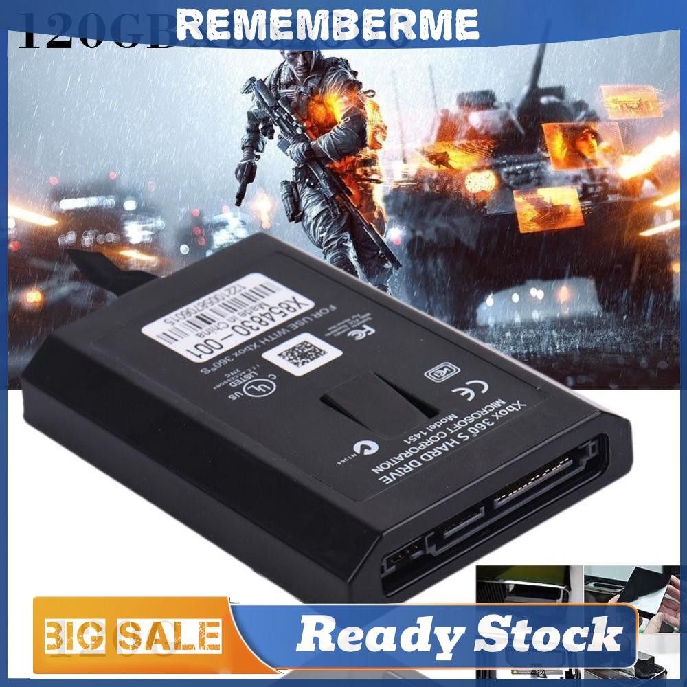 ดิสก์ฮาร์ดไดรฟ์ HDD ภายใน 120GB สําหรับคอนโซล Xbox 360 E Xbox 360 Slim