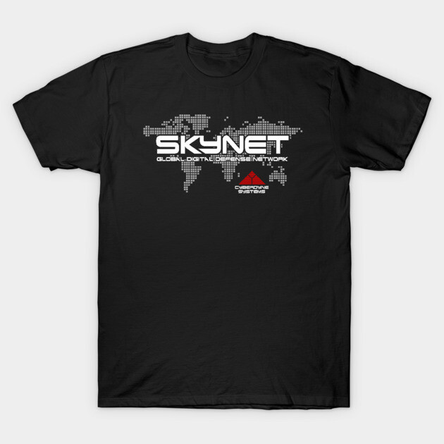 เสื้อยืด Vintage Cyberdyne Systems Skynet Global Digital Defense Network (Terminator) T-Shirt แท้