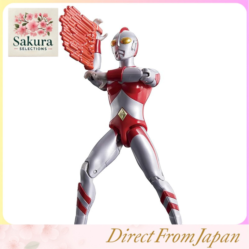 BANDAI Ultra Action Figure Ultraman Ultraseven Ace Taro Mebius Leo ฟิกเกอร์ขยับได้