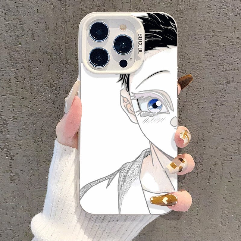 กรณีสําหรับIphone Samsung Vivoพร้อมHakuji Demon Slayer Kimetsuไม่มีYaiba IMDผลDemon SlayerดาบIT598