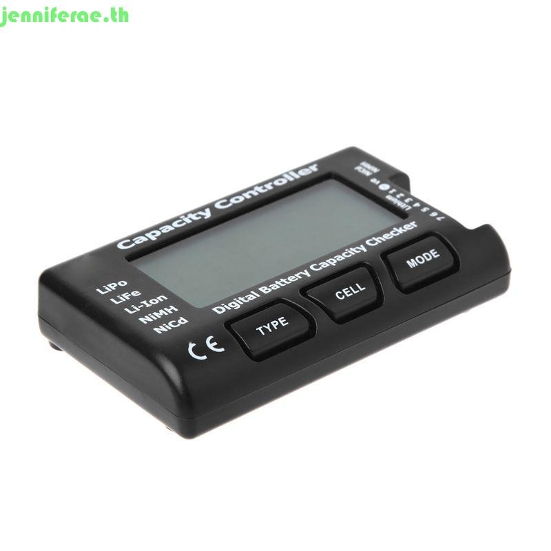 Jenniferae RC CellMeter-7 เครื่องตรวจสอบความจุดิจิตอลสําหรับ Nicd NiMH LiPo LiFe Li-ion