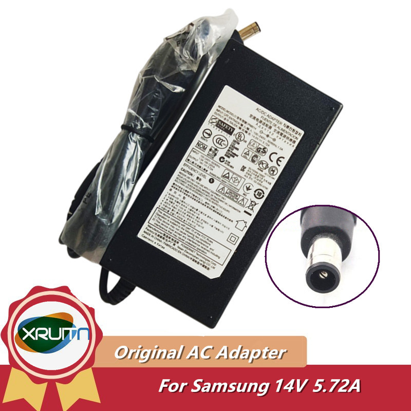 Original PN8014 14V 5.72A 80W AC/DC Adapter Charger สําหรับ SAMSUNG S27A950D TA750 TA950 S27A950D S2