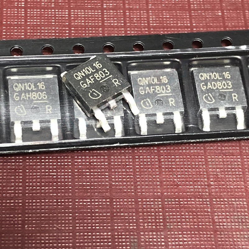 ((1 ชิ้น) ชิ้นส่วนอิเล็กทรอนิกส์ QN10L16 Ready Stock TO-252 MOS Field Effect Tube Power Tube