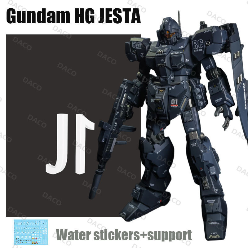 โมเดลของเล่นประกอบ Hg Jesta Pale RiderGundam 1/144