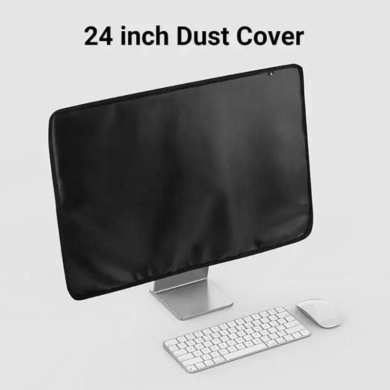 ฝาครอบกันฝุ่นและทำความสะอาดง่าย สำหรับ iMac 24 นิ้ว กันกระแทกและกันน้ํา ทำจากหนังเทียม faux leather