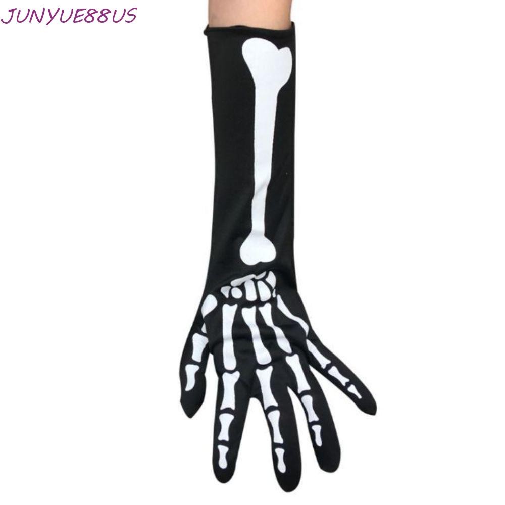 JUNYUE88US Ghost Bone Mittens แฟชั่นเครื่องแต่งกาย Props Prom Bar ปาร์ตี้ฮาโลวีน