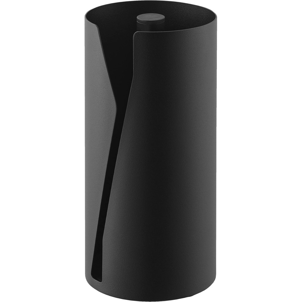 【Delivery fr Japan】ยามาซากิ(Yamazaki) ที่วางกระดาษครัวแบบตั้งได้ ขนาด W12×D12×H24.7cm สีดำ tower 100