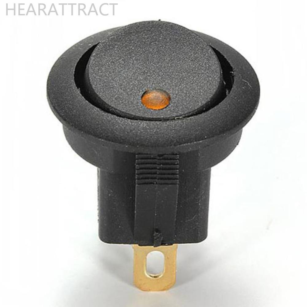 HEARATTRACT 1 PC 12V ไฟ LED รถ Auto เรือรอบ Rocker ON/OFF Toggle สวิทช์ 3 Pins J8W6