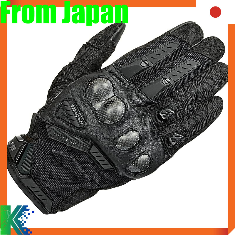 RS Taichi Motorcycle Riding Gloves Spring/Summer Mesh Breathable Touch Panel Compatible Built-in Pro