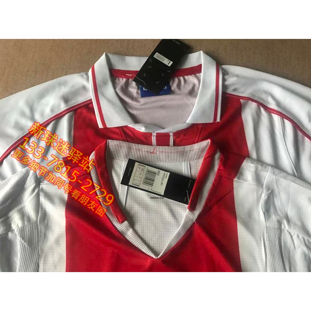 Here Ajax Ajax 98-99 Retro Jersey Litermanin Ajax 2004-05 Ibrahimovic