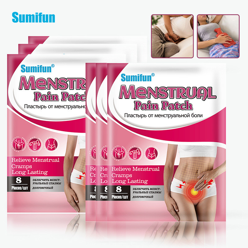 Sumifun Wormwood Warming Patch ประจําเดือนพยาบาล Patch Self-heating Patch K13801