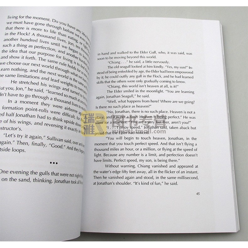 Jonathan Livingston Seagull ภาษาอังกฤษต้นฉบับ Jonathan Livingston Seagull A story Full เวอร์ชันภาษาอ