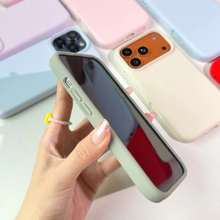 [i17] พร้อมส่ง 16โทนสี🍧🍌 E9S194 เคสพรีเมี่ยมซิลิโคนสีพื้น S2 (3) เคสซิลิโคนเนื้อหนาเกรดดี เคสไอไฟน For iphone 17Air,17Pm