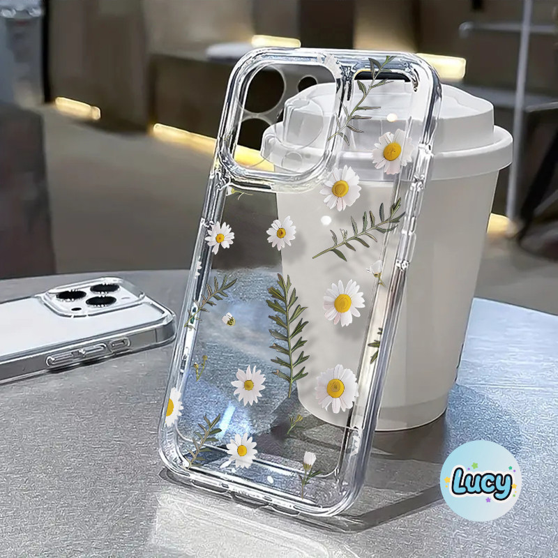 🐻‍❄️Lucy🐻‍❄️ 11 13 For iPhone 12 14 15 17 Pro MAX 14 16 Plus X XR/S MAX 7Plus เคสโทรศัพท์ซิลิโคนกันกระแทก  Graffiti