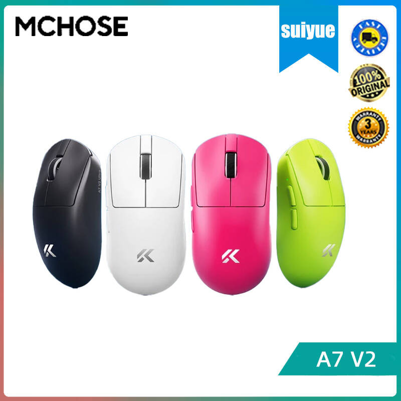 MCHOSE A7 V2 Ultra E-sports เกมเมาส์สอบจําลองที่สามน้ําหนักเบา 3395