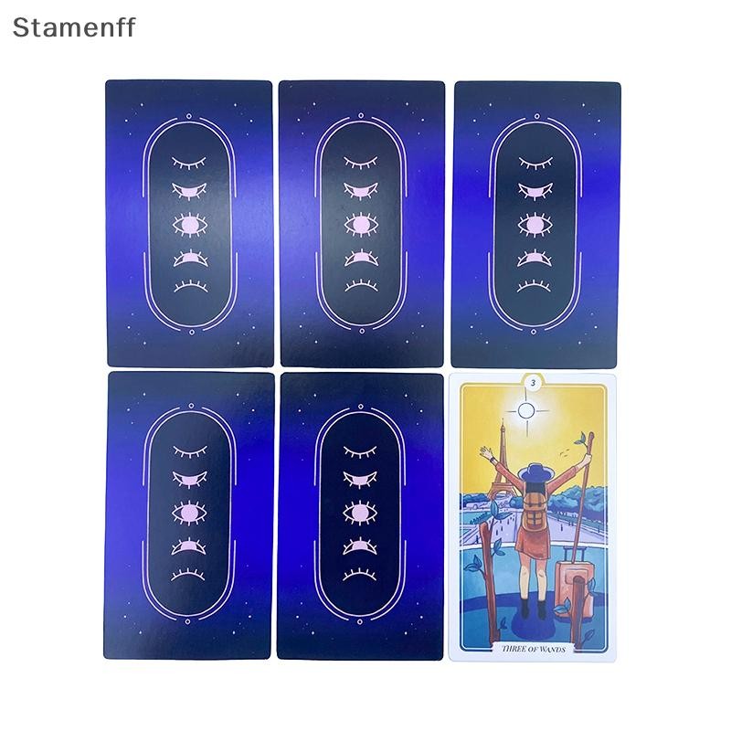 Null 12*7 ซม.Wake Me Up Tarot Card Prophecy Divination Deck Family Party เกมกระดานเริ่มต้นการ์ด Fort