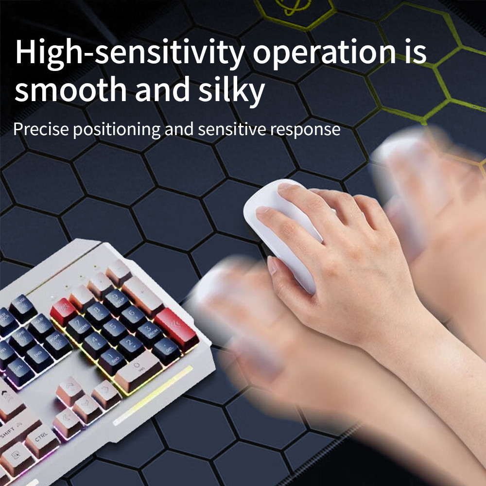 แผ่นรองเมาส์ลายการ์ตูน 100 แบบ ยาว 80*30 ซม. แผ่นรองเมาส์แบบสวมข้อมือ ลายแมว หมู อนิเมะ - รูปที่ 5