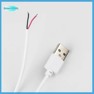 UTZN> สายไฟ 5V 1M/1.5M USB ชาย 2 สายเชื่อมต่อ 501 ปุ่ม ON OFF 2A สําหรับ LED Strip โคมไฟหลอดไฟใหม่