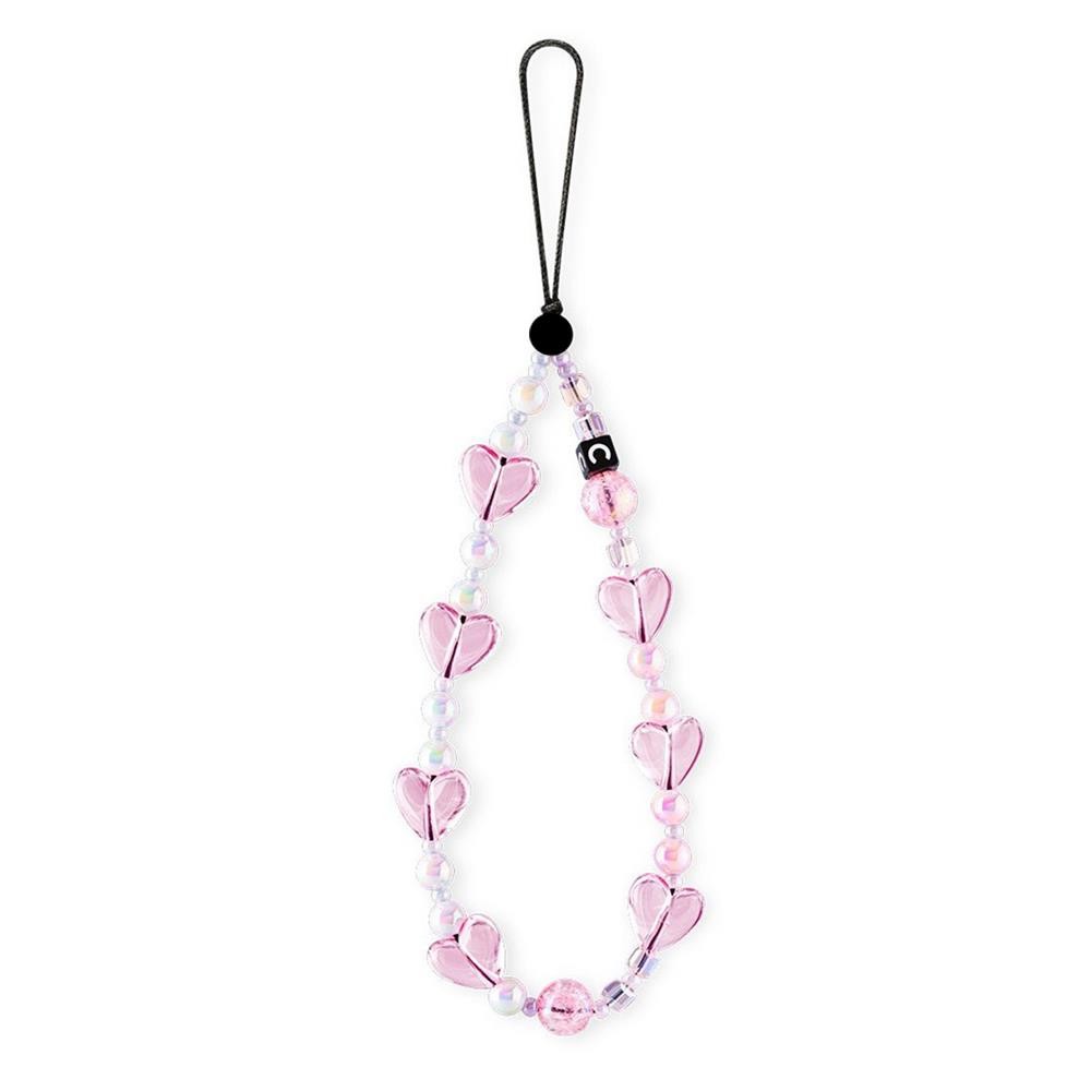 CASE ใหม่ Collaboration Crayon Shin-chan Phone Chain Pendant Portable Celebrity Style Beaded Wrist Phone Strap for Women ราคา ถูกที่สุด ดีลบีเคเค แกลเลอรีภาพที่ 7