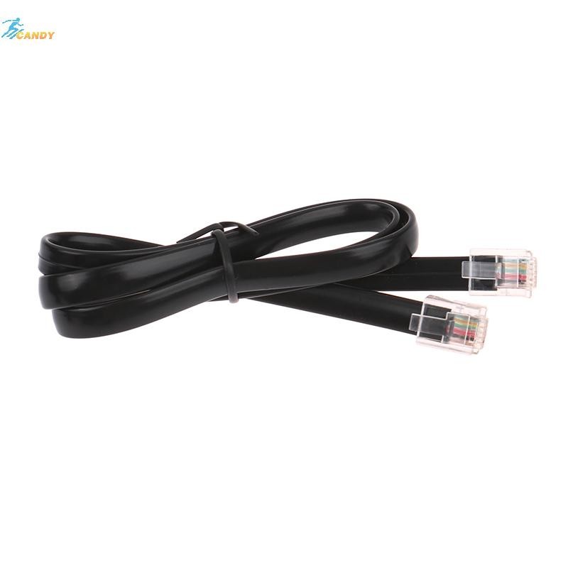 NDY RJ12 6P6C ST-4 ST4 Autoguide กล้องสําหรับ Ioptron Auto Guide iEQ30 Ieq45 Kabel คริสตัลหัวโทรศัพท