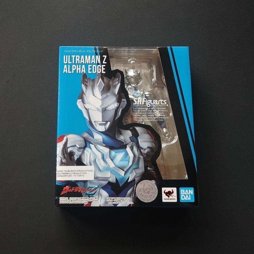 [ใหม่เอี่ยม] Bandai SHF Zeta Ultraman Alpha Sharp Blade Form Zeta Alpha Armor SHF