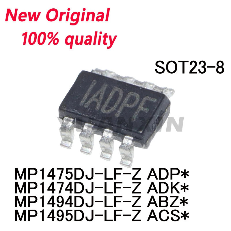 5PCS MP1475DJ-LF-Z ADP* MP1474DJ-LF-Z ADK* MP1494DJ-LF-Z ABZ* MP1495DJ-LF-Z ACS*23-8 ชิป ic