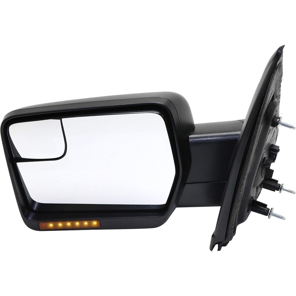 Kool Vue Driver Side Power Heated Mirror สําหรับ Ford F-150 2011-2014, Driver กระจกมองข้างเปลี่ยน, ค