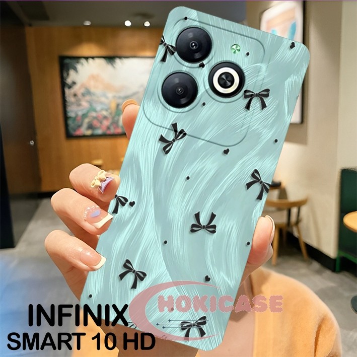 Infinix Smart 10 HD / 8 / 8 HD / 8 PRO / 8 PLUS / Hot 40i ปลอกยืดหยุ่นกันชน prokamera hp[HC01]