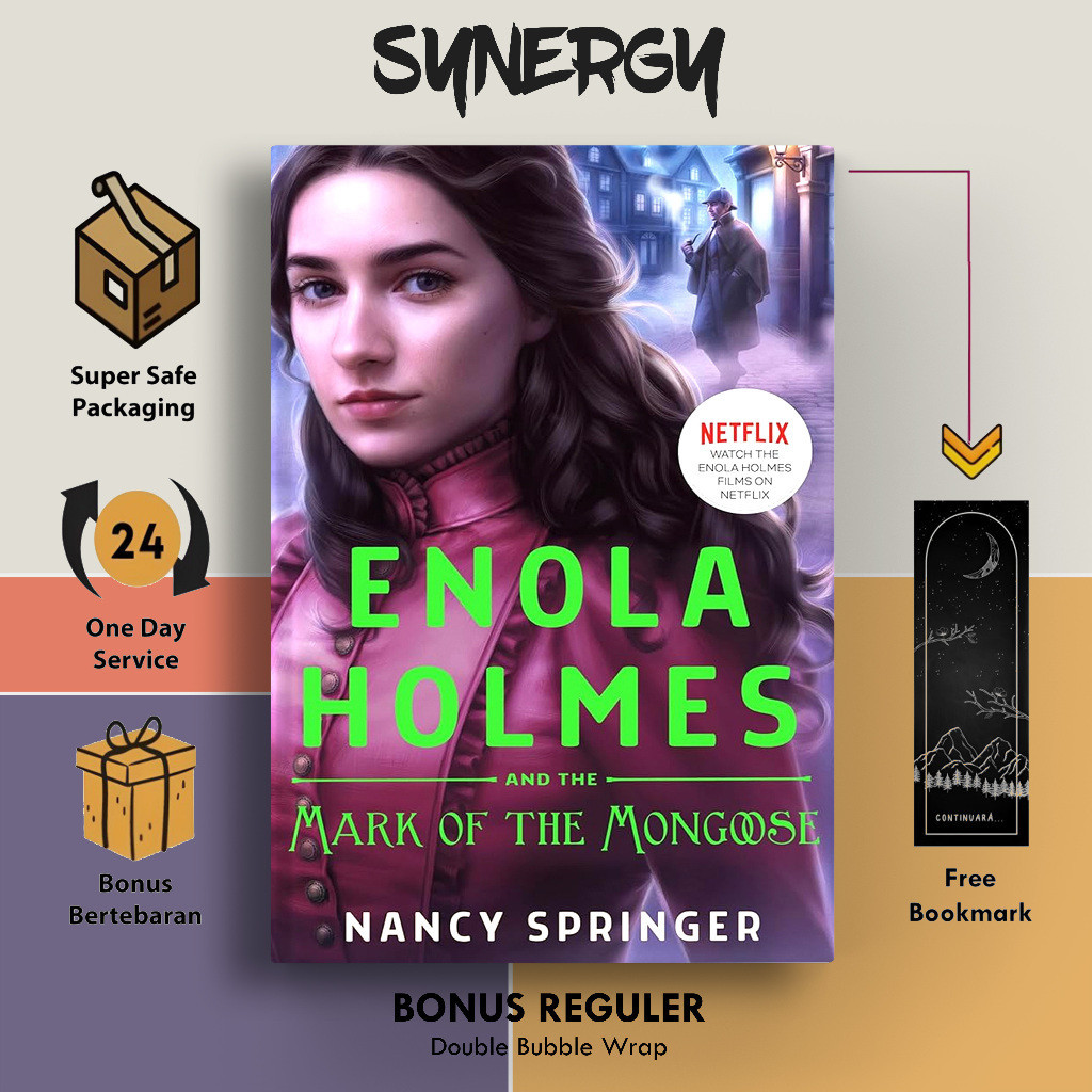 Enola Holmes และมาร์คของ Mogoose โดย Nancy Springer