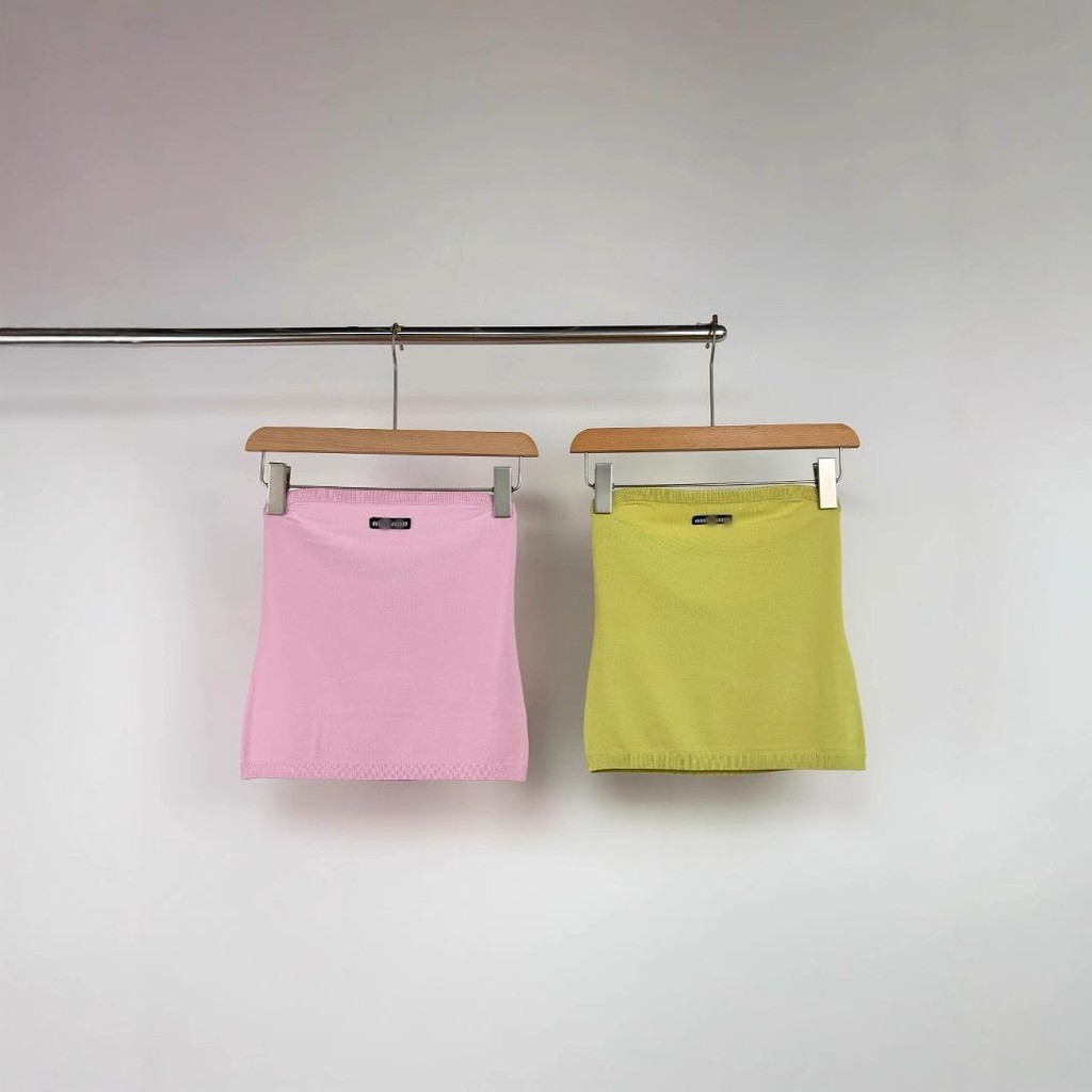 AOG4 MI*U 2025New Short Tube Top for Women