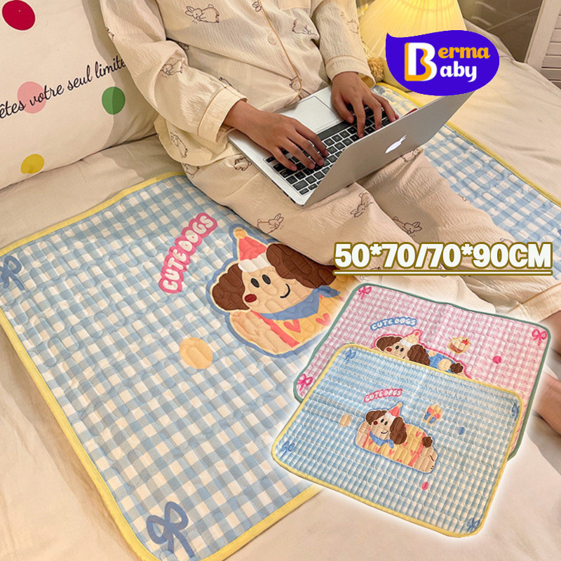Berma Baby ผ้ารองฉี่ สำหรับผู้ใหญ่ ผ้านุ่ม พิมพ์ลาย กันน้ำ ผ้า ผู้ป่วยติดเตียง ผู้หญิงปรำจำเดือน