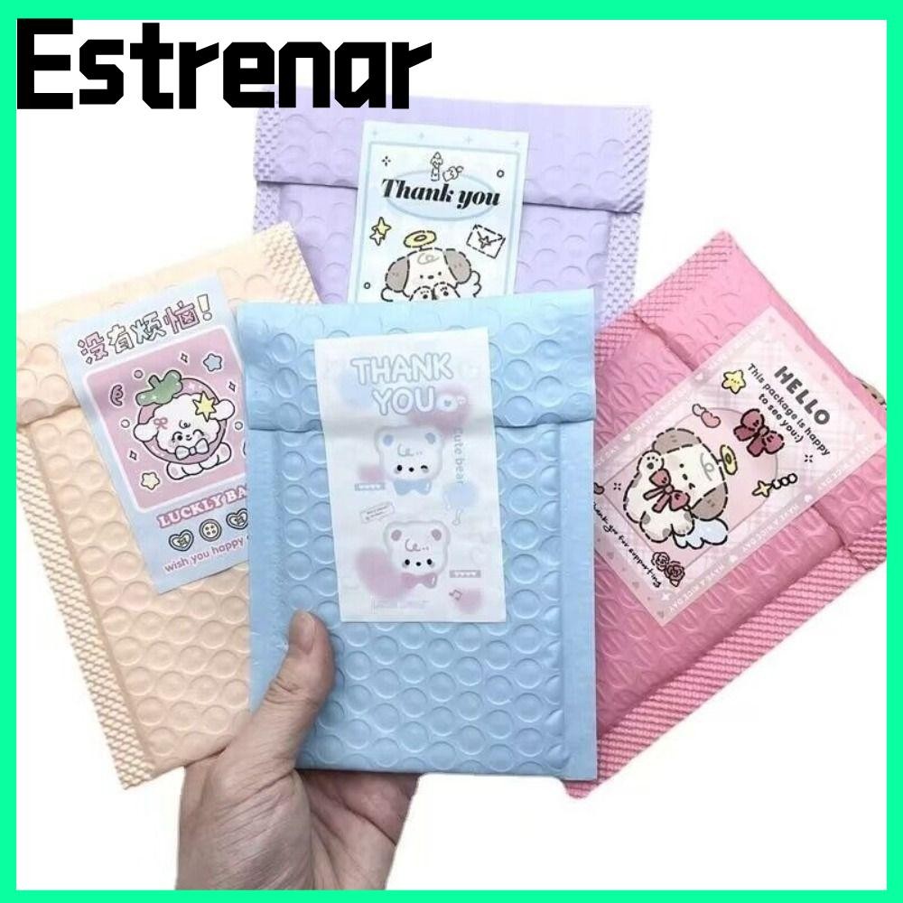 ESTRENAR ซองเบาะ 10 ชิ้น, จดหมายฟอง PE ผนึกตัวเอง, |Color Pearl film Self Seal Packaging