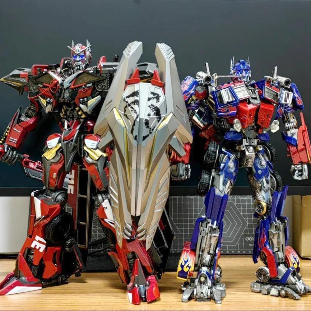 OV01 Sentinel Prime LS03 OP Commander LS06 Galvatron Transformation ของเล่นเครื่องยนต์ไฟรถบรรทุกรุ่น